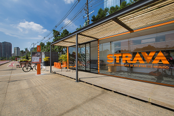 STRAVA - São Paulo office graphic design + signage