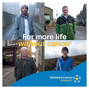 NEW WORK: Yorkshire Cancer Research - 'More Life...' Campaign