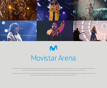 Movistar Arena - Show Ads
