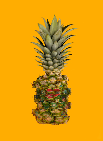 A slice of Pineapple