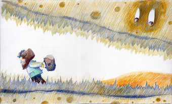 illustrations to "M.D. Aibolit" (written by K. Chukowski)