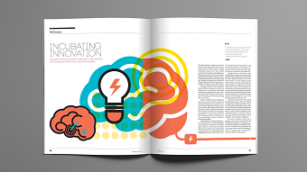 Magazine layout