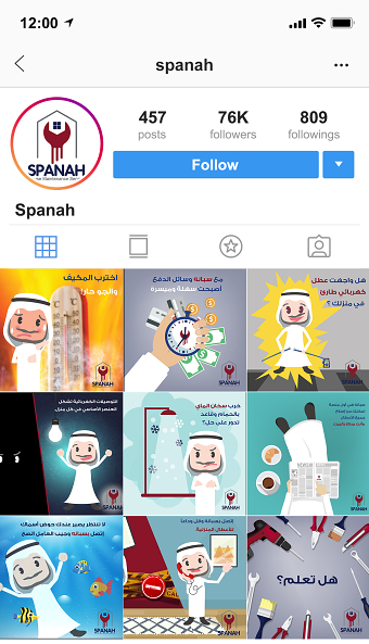 Social Media Pages