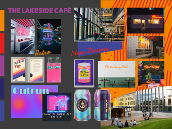 Lakeside café