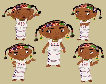 ZAINAB character Design
