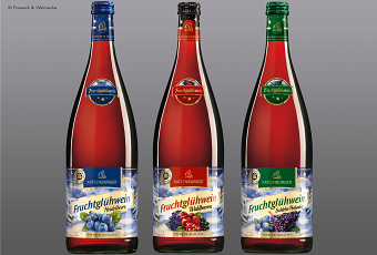 Illustration fruit mulled wine