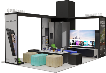 Proposed Accra Mall Samsung Activation Stand