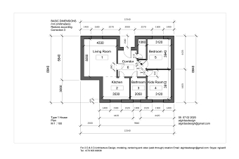 Residential House with Environment