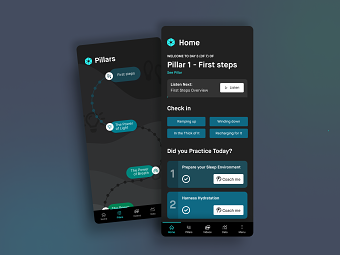 Mobile app for clinicians