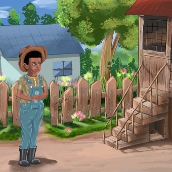 Young farmer