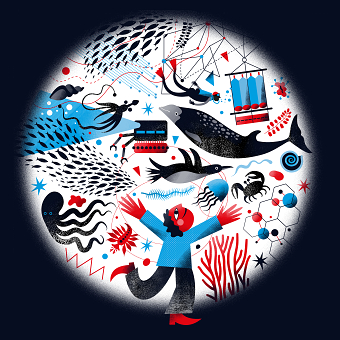 Illustration for the Science Day in the University of Rhode Island