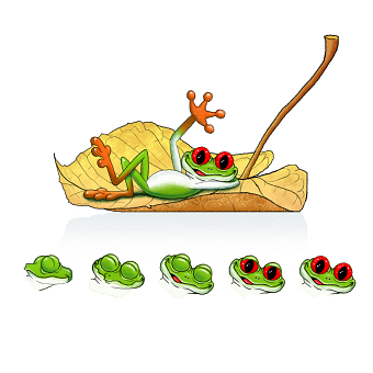 Chillin frog