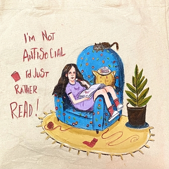 Tote Bag Painting