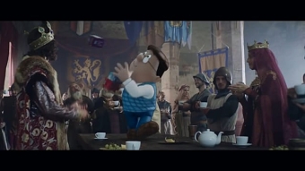 Tetley 'Medieval' Advert