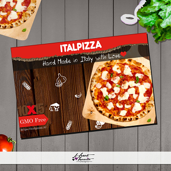 Packaging/Label design for  " ItalPizza"