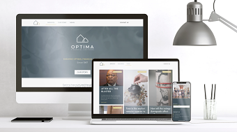 Optima Advisors Website Design