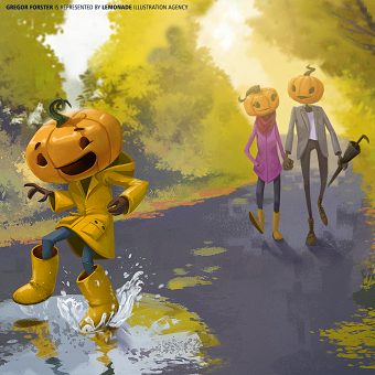 GREGOR FORSTER / HALLOWEEN CHARACTERS