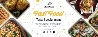zaza food banner