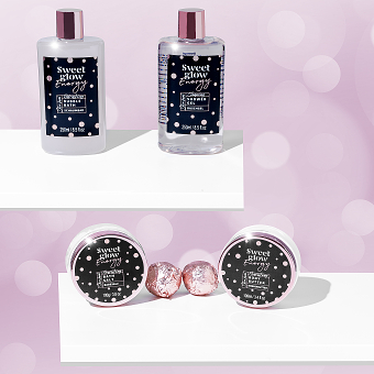 creative product photography beauty set