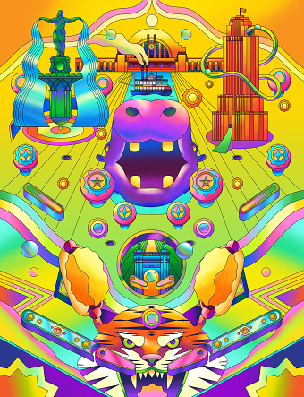 Pinball Table - Cincinnati Magazine