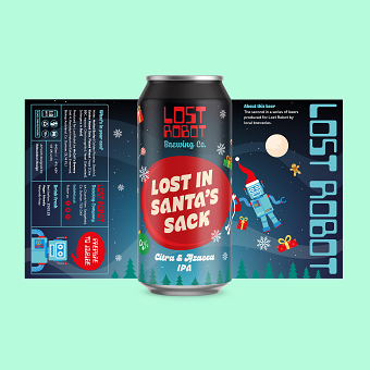 'Lost In Santa’s Sack’ Citra and Azacca IPA