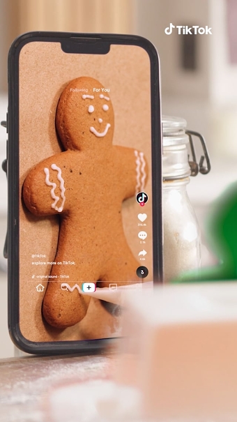 Tiktok Christmas gingerbread