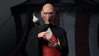 "Old Magician" character design