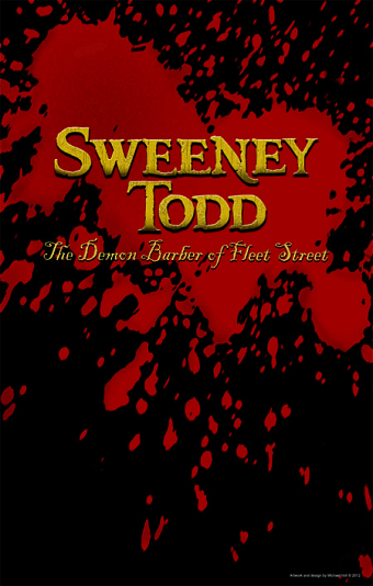 Sweeney Todd poster artwork