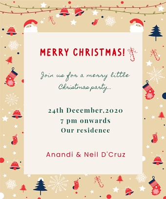 Paperdateco | Christmas invitations