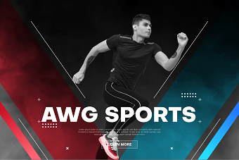 Sports Banner for social media