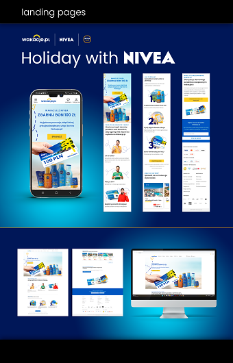 Landing page - Holiday with NIVEA