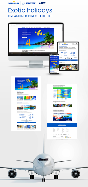 Landing pages - Exotic holidays - Direct Flights