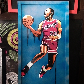 Michael Jordan Rookie-Slam Dunk 1987