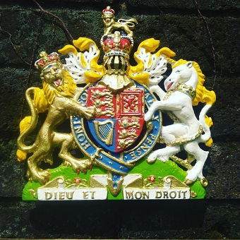 British Embassy Emblem Painting Restoration