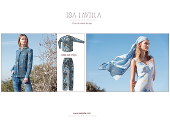 Print design for ISA LAVILLA brand