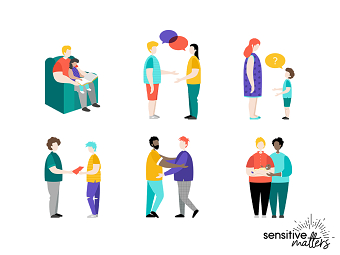 Web Illustrations Sensitive Matters