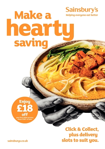 Sainsbury's door drop