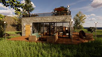 Hill Top House - Architectural Design Concept