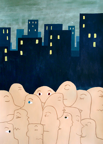 In the city of... - Illustration project