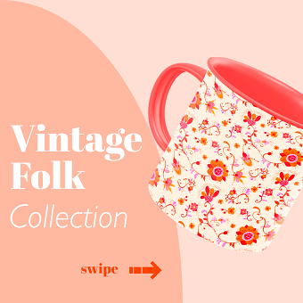 Vintage folk Pattern Collection