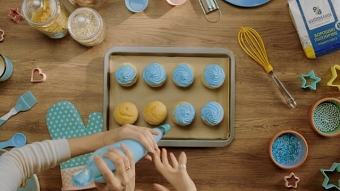 Commercial video for the brand of flour Kyivmlyn