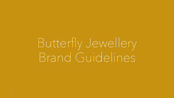 Butterfly Jewellery Brand Identity