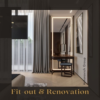 Bedroom Interior Design and Fit-out by Antonovich Group