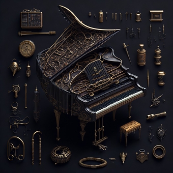 Knolling vintage sets