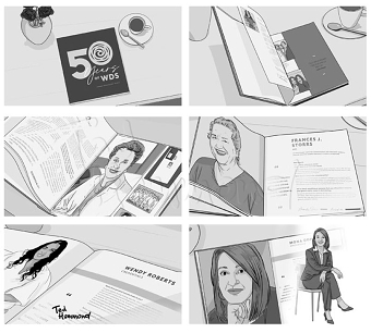 Storyboard art for L'Oreal