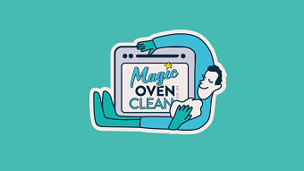 Magic Oven Clean Branding identity, print & socials
