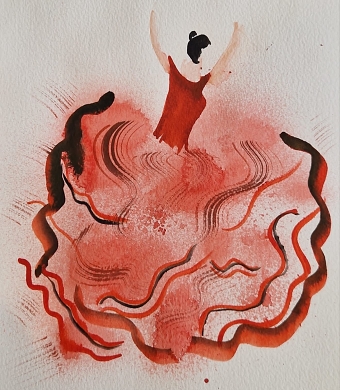Flamenco Dancer ( Manjit Sidhu)