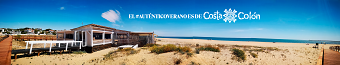 Mar de Dunas. Chiringuito Costa Colón. Mazagón. Huelva. España. 2023