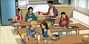 School cafeteria