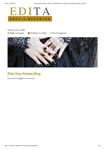 Pick Your Poison Ring